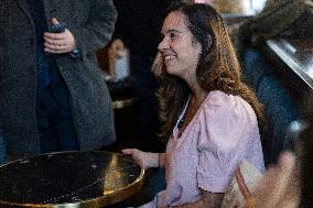 Paris Mayor Candidate Sarah Knafo Campaigning - France