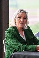 Marine Le Pen And Franck Allisio Press Conference - Marseille