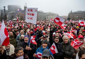 DEMONSTRATION FOR GREENLAND COPENHAGEN