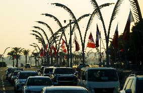 PM Mark Carney Arrives In Qatar