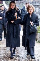 Funeral Of Princess Irene of Greece - Madrid