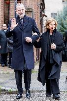 Funeral Of Princess Irene of Greece - Madrid