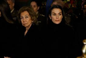 Funeral Of Princess Irene of Greece - Madrid