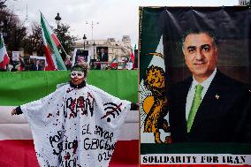 Demonstration Against Iranian Regime - Madrid