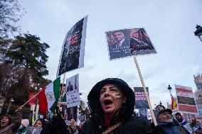 Demonstration Against Iranian Regime - Madrid