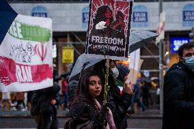 Demonstration Against Iranian Regime - Madrid