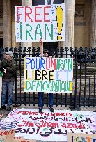 Protest March In Solidarity With Iranian People - Paris