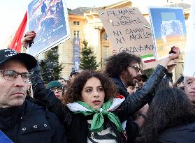 Protest March In Solidarity With Iranian People - Paris