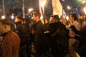 Annual March in Honor of Sainte Genevieve - Paris