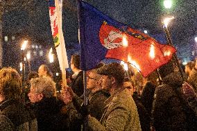 Annual March in Honor of Sainte Genevieve - Paris
