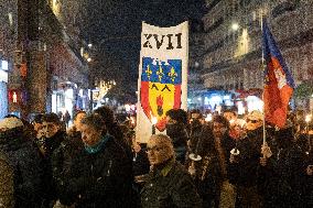 Annual March in Honor of Sainte Genevieve - Paris