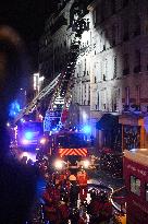 Apartment Collapse Injures 19 People - Paris