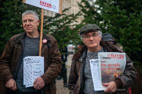 Protest March In Solidarity With Iranian People - Paris