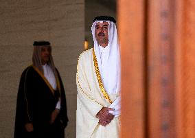 PM Mark Carney Meets Emir of Qatar Tamim bin Hamad al-Thani - Doha