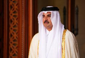 PM Mark Carney Meets Emir of Qatar Tamim bin Hamad al-Thani - Doha