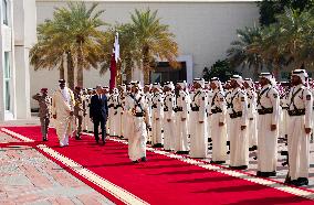 PM Mark Carney Meets Emir of Qatar Tamim bin Hamad al-Thani - Doha