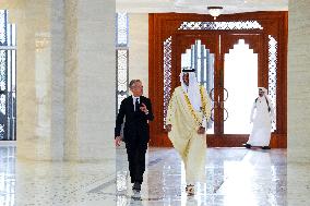 PM Mark Carney Meets Emir of Qatar Tamim bin Hamad al-Thani - Doha