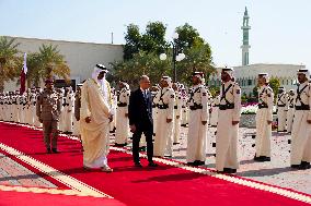PM Mark Carney Meets Emir of Qatar Tamim bin Hamad al-Thani - Doha