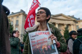 Protest March In Solidarity With Iranian People - Paris