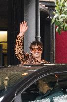 MFW - Benson Boone Leaving Hotel On His Way To Dolce & Gabbana Show