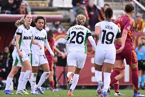 CALCIO - Serie A Femminile - AS Roma vs US Sassuolo
