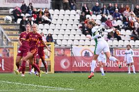 CALCIO - Serie A Femminile - AS Roma vs US Sassuolo