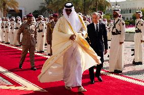 PM Mark Carney Meets Emir of Qatar Tamim bin Hamad al-Thani - Doha
