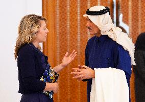 PM Mark Carney Meets Emir of Qatar Tamim bin Hamad al-Thani - Doha