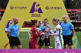 CALCIO - Serie A Femminile - AS Roma vs US Sassuolo