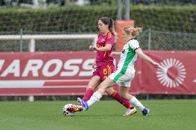 CALCIO - Serie A Femminile - AS Roma vs US Sassuolo
