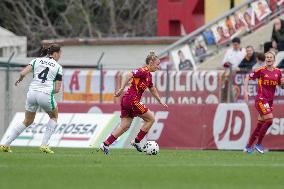 CALCIO - Serie A Femminile - AS Roma vs US Sassuolo