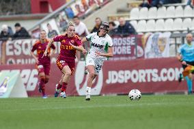 CALCIO - Serie A Femminile - AS Roma vs US Sassuolo