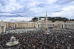 Pope Leo XIV Delivers Sunday Angelus Prayer - Vatican
