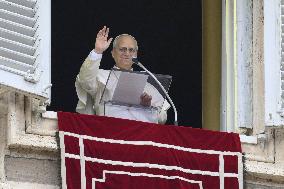 Pope Leo XIV Delivers Sunday Angelus Prayer - Vatican