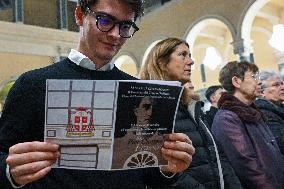 Cardinal Pietro Parolin At Eucharistic Celebration - Rome