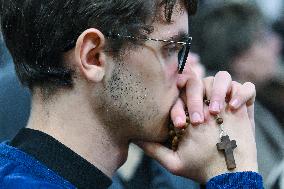Cardinal Pietro Parolin At Eucharistic Celebration - Rome