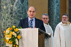 Cardinal Pietro Parolin At Eucharistic Celebration - Rome