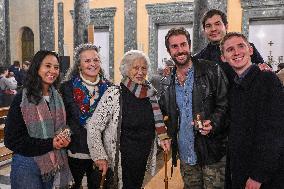 Cardinal Pietro Parolin At Eucharistic Celebration - Rome