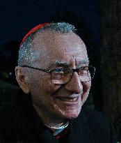 Cardinal Pietro Parolin At Eucharistic Celebration - Rome