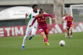 CALCIO - Serie A Femminile - AS Roma vs US Sassuolo