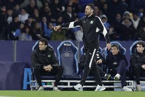 Serie A - SSC Napoli vs US Sassuolo