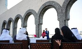 PM Mark Carney Press Conference At Islamic Art Museum - Qatar