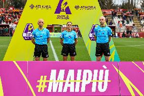 CALCIO - Serie A Femminile - AS Roma vs US Sassuolo