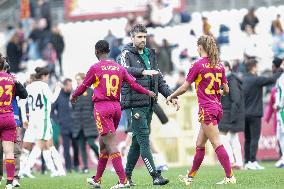 CALCIO - Serie A Femminile - AS Roma vs US Sassuolo
