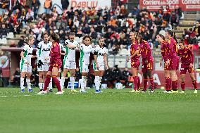 CALCIO - Serie A Femminile - AS Roma vs US Sassuolo