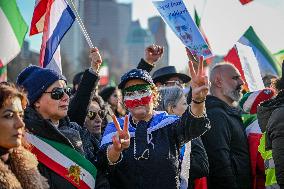 Protest March In Solidarity With Iranian People - The Hague
