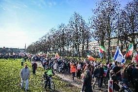 Protest March In Solidarity With Iranian People - The Hague
