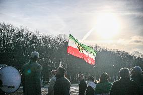 Protest March In Solidarity With Iranian People - The Hague