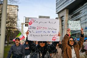 Protest March In Solidarity With Iranian People - The Hague