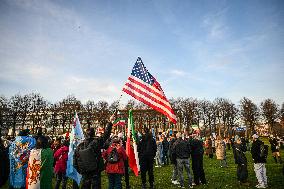 Protest March In Solidarity With Iranian People - The Hague